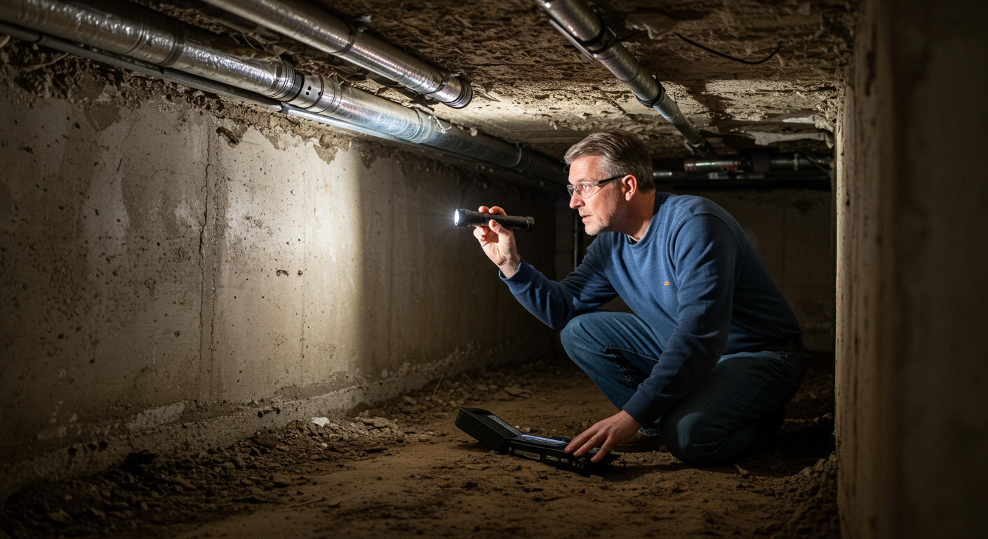 Crawl Space Maintenance Inspection