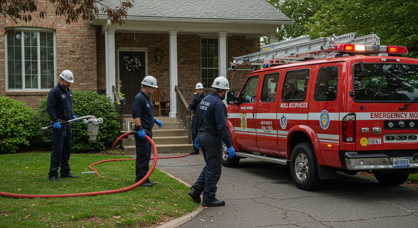 Certified Technicians Performing Mold Remediation